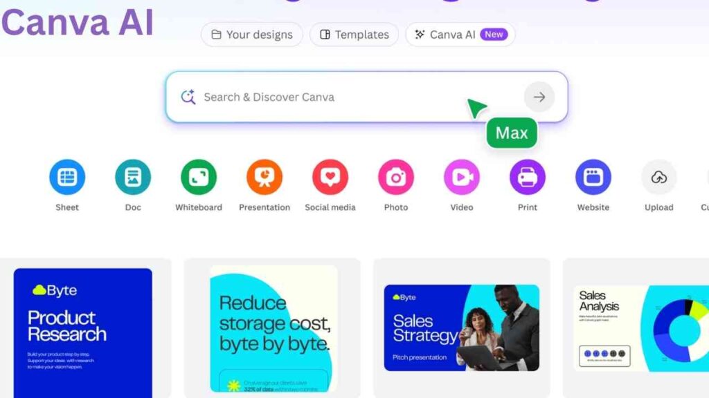 4: Canva AI